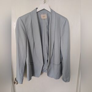 Loft Light Blue Blazer Size 12